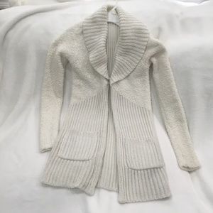 Cat & Jack Small Off-white sweater cardigan
